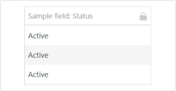 Custom attributes icon