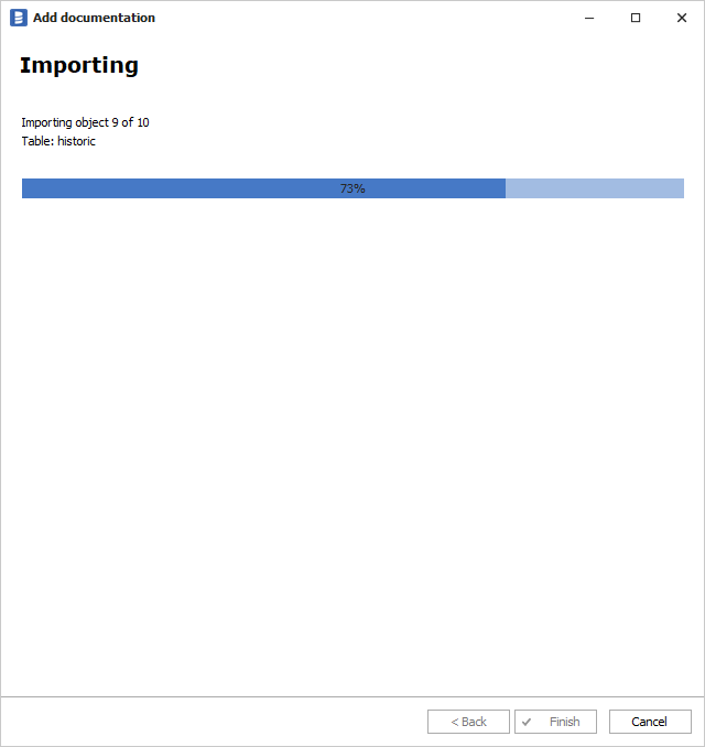 Elasticsearch Import Progress