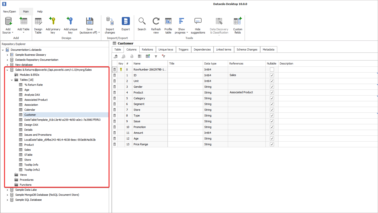 Power BI documentation