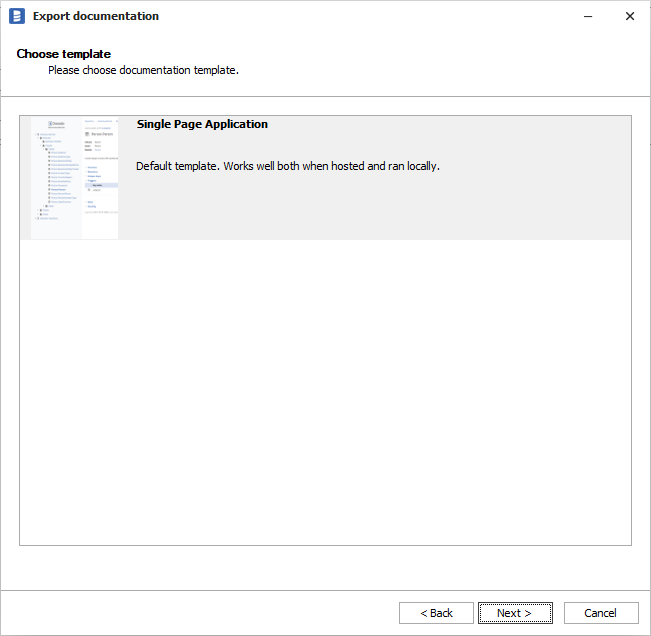 Select Template Select Template